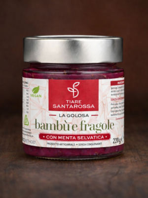 La Golosa di bambù e fragole artigianale